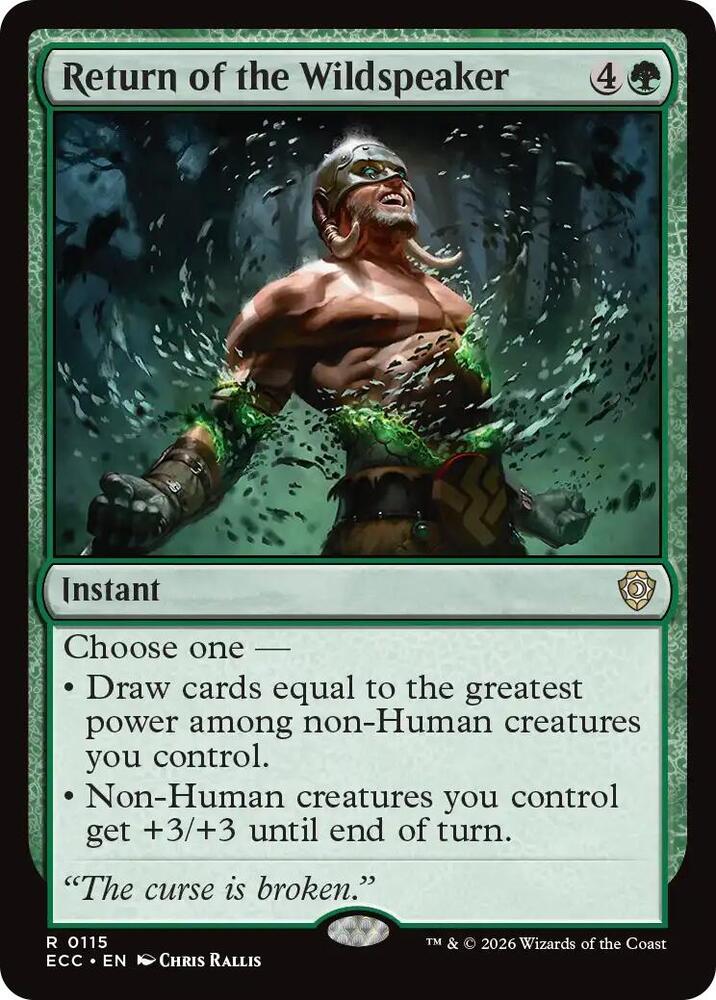 Return of the Wildspeaker card image