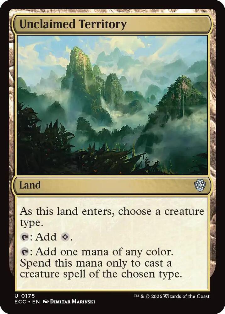 Unclaimed Territory card image