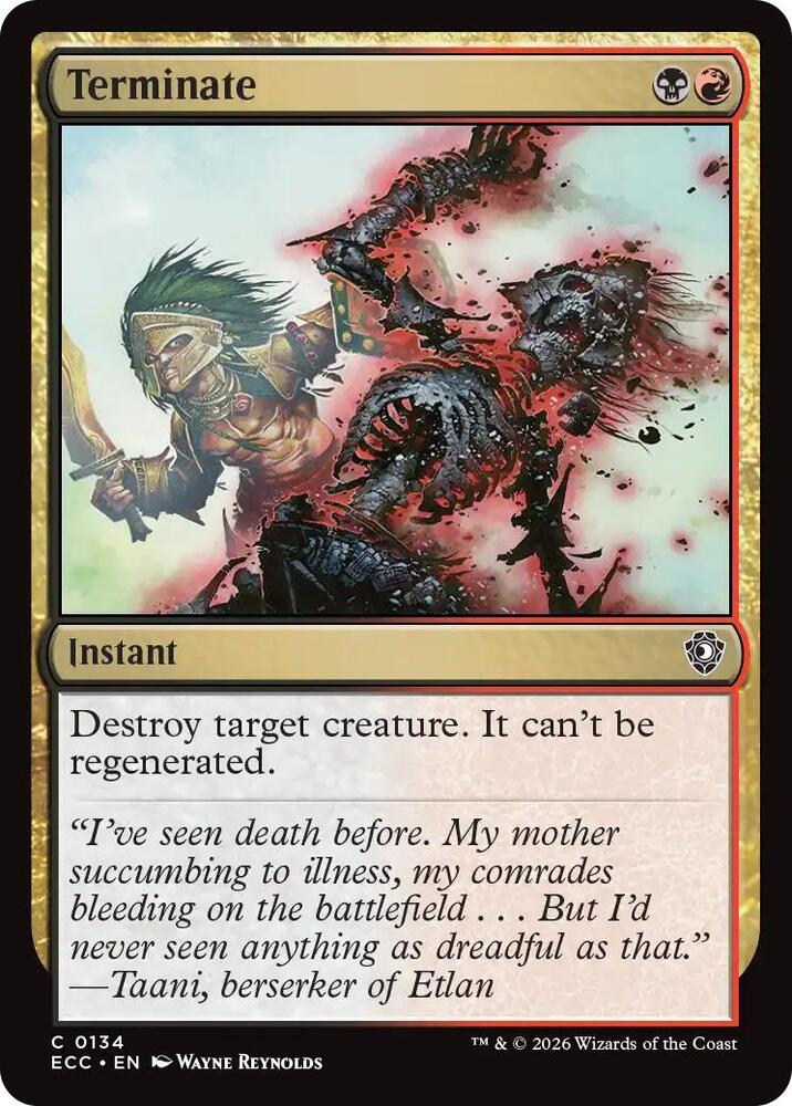 Terminate card image