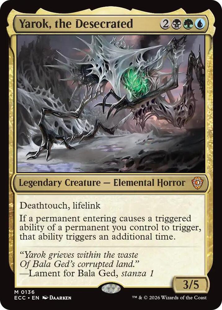 Yarok, the Desecrated card image