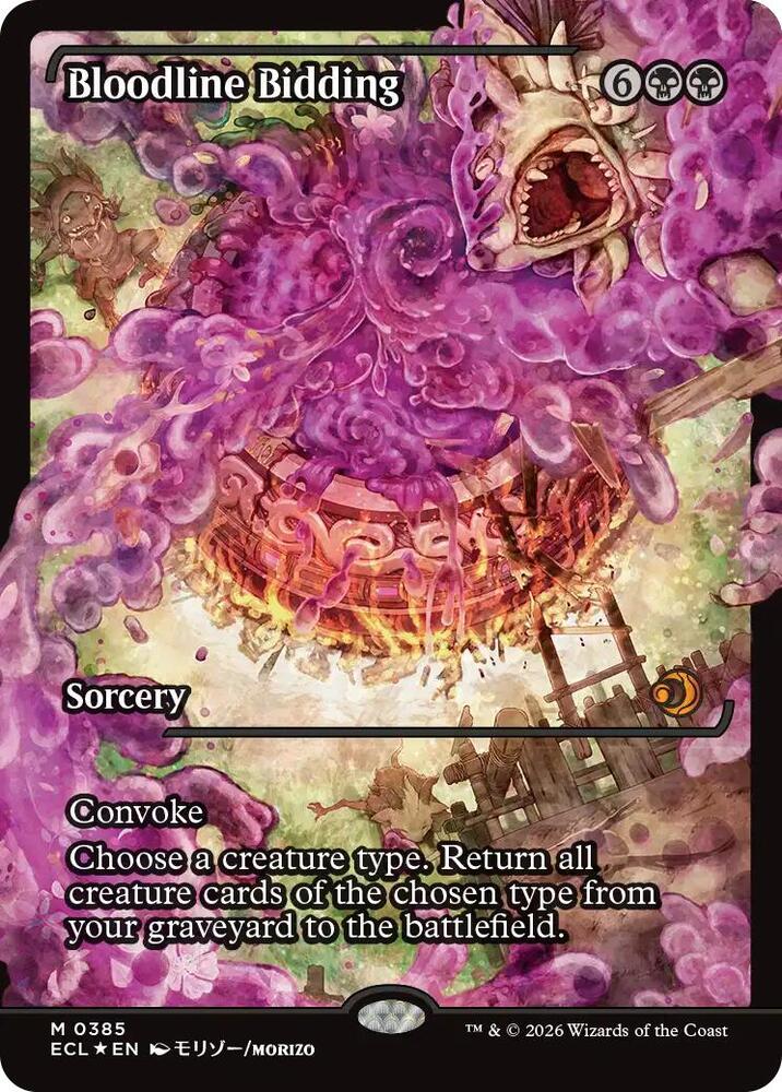 Bloodline Bidding (Showcase) card image