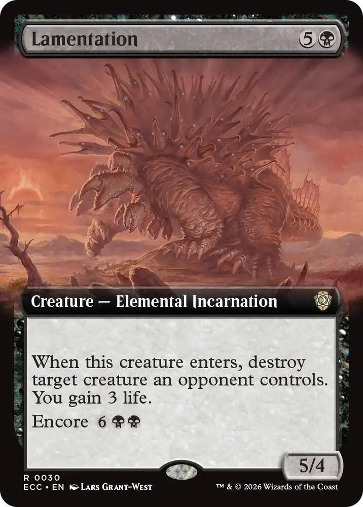 Lamentation (Extended Art) card image