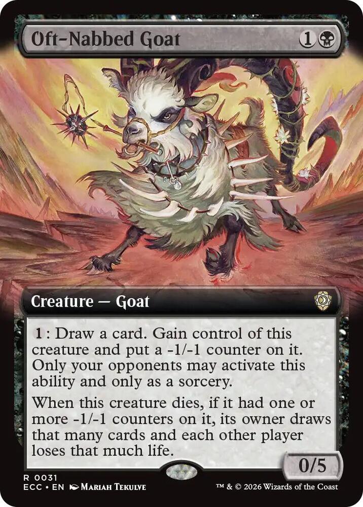 Oft-Nabbed Goat (Extended Art) card image
