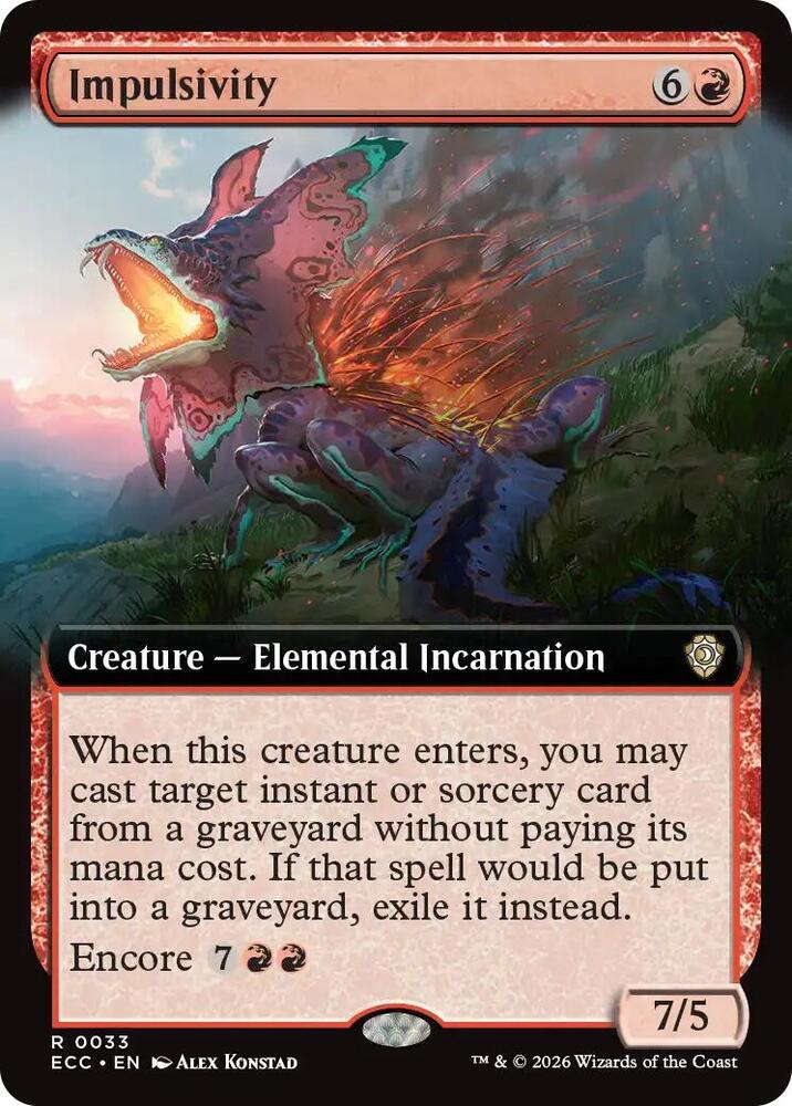 Impulsivity (Extended Art) card image
