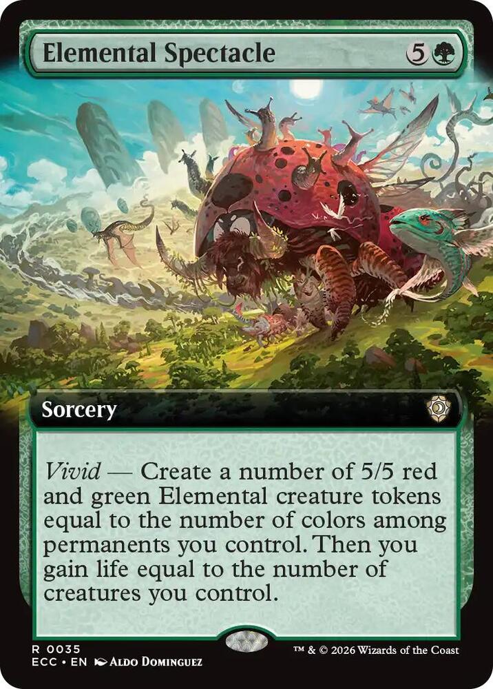 Elemental Spectacle (Extended Art) card image