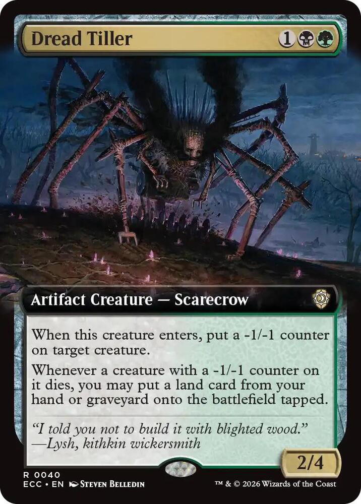 Dread Tiller (Extended Art) card image