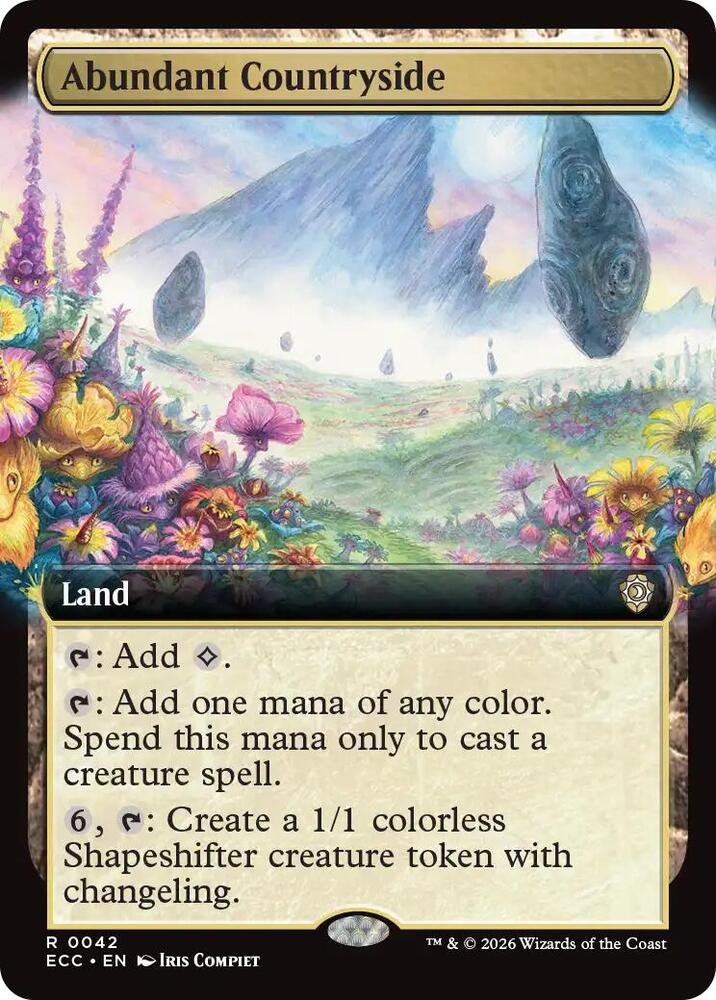 Abundant Countryside (Extended Art) card image