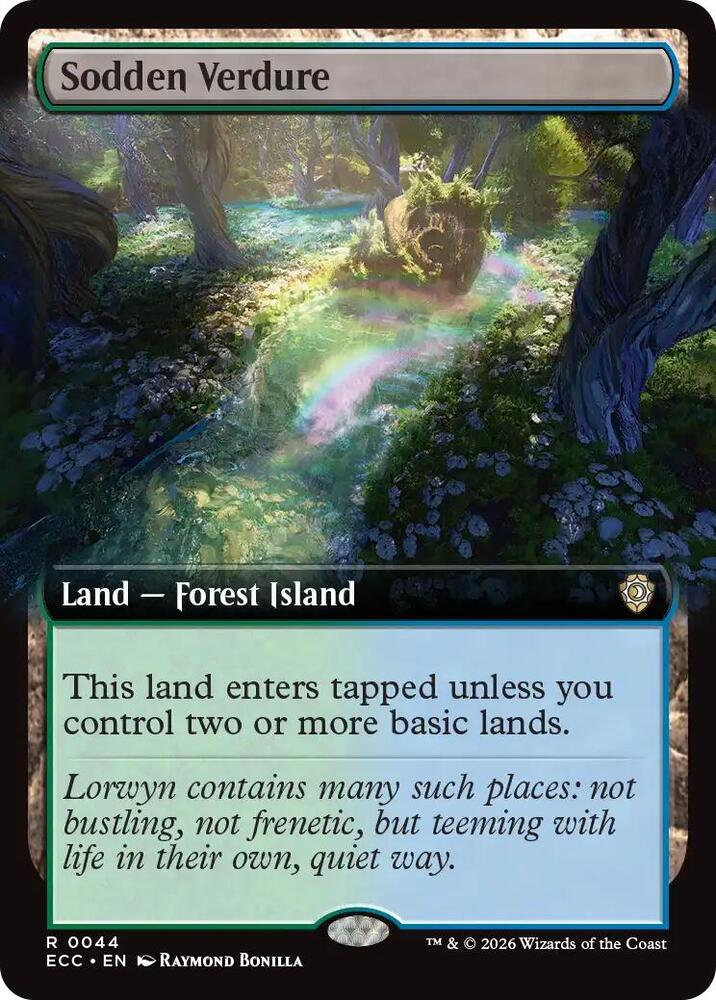 Sodden Verdure (Extended Art) card image