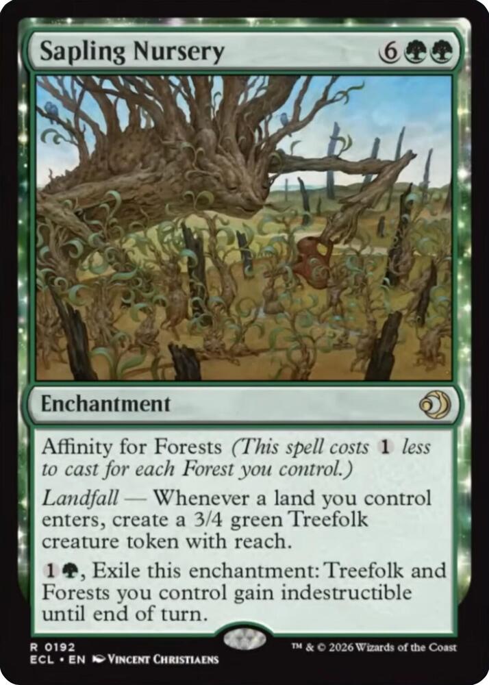 Sapling Nursery card image