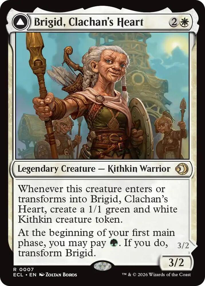 Brigid, Clachan's Heart card image