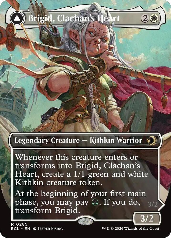 Brigid, Clachan's Heart (Borderless) card image