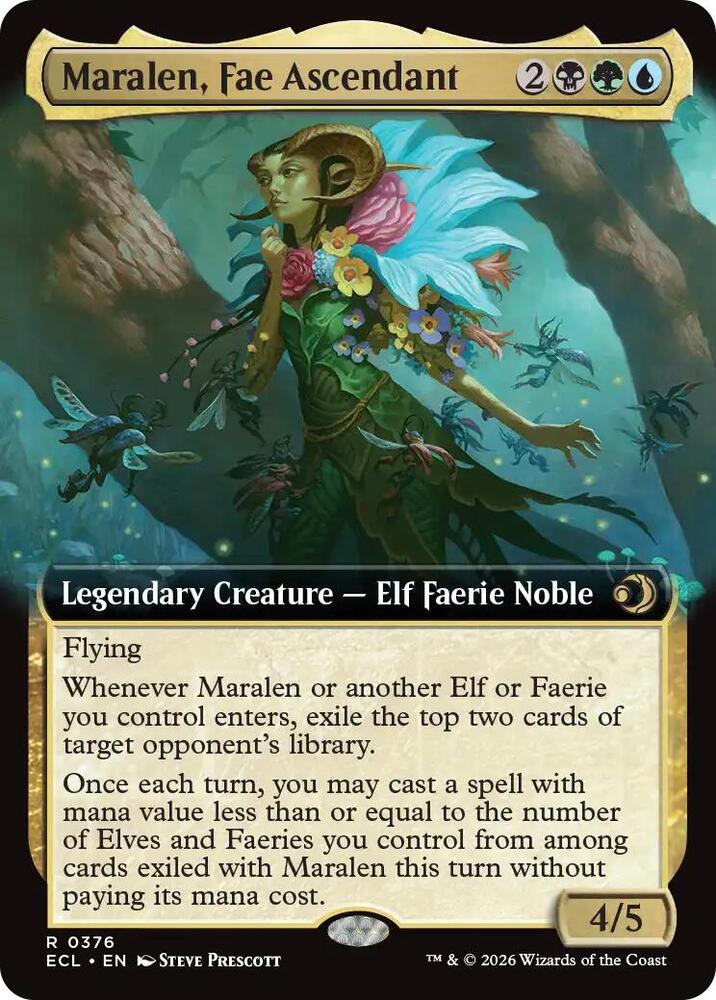 Maralen, Fae Ascendant (Extended Art) card image