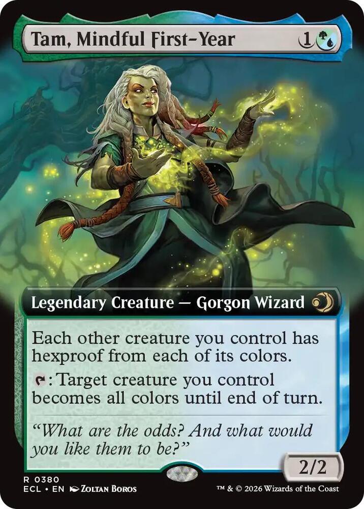 Tam, Mindful First-Year (Extended Art) card image