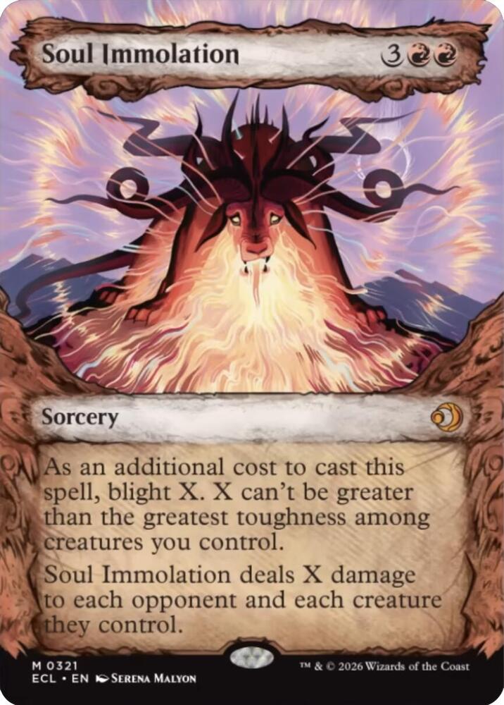 Soul Immolation (Showcase) card image