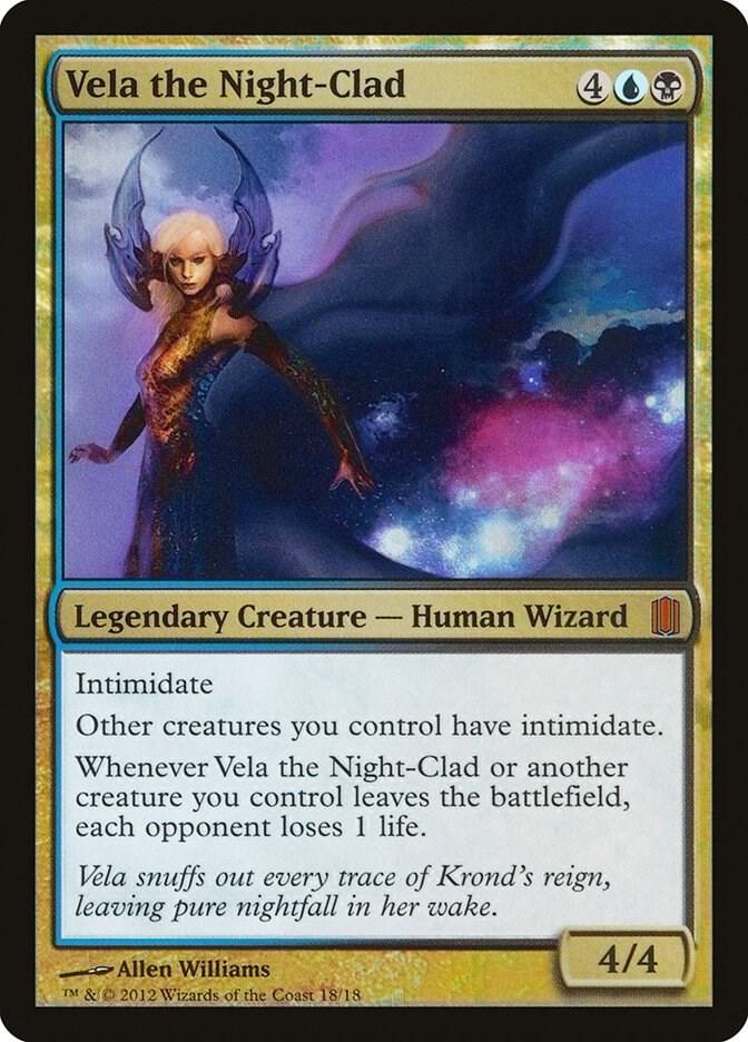 Vela the Night-Clad card image