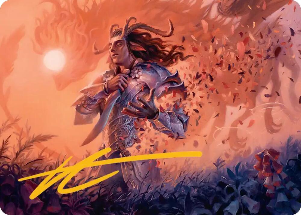 Rhys, the Evermore Art Card (Gold-Stamped Signature) card image