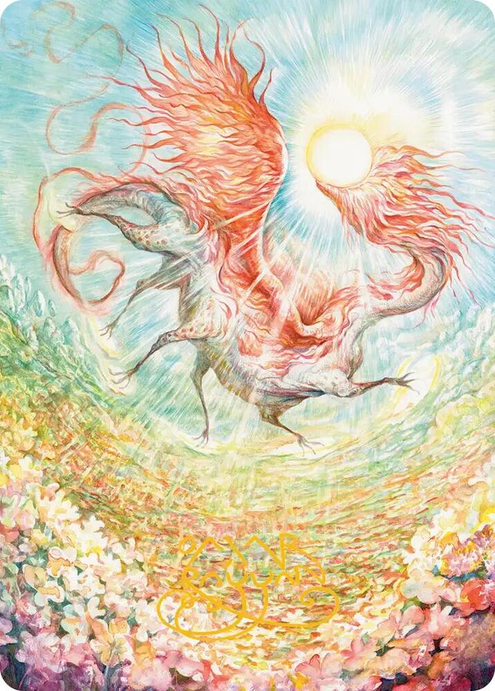 Eirdu, Carrier of Dawn Art Card (Gold-Stamped Signature) card image