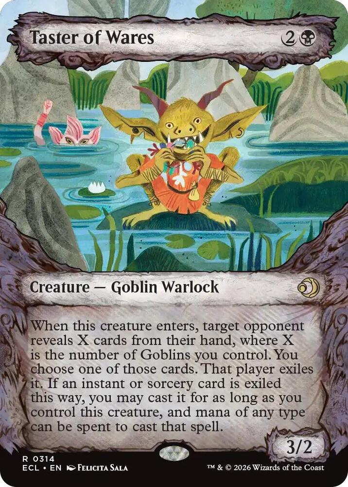 Taster of Wares (Showcase) card image