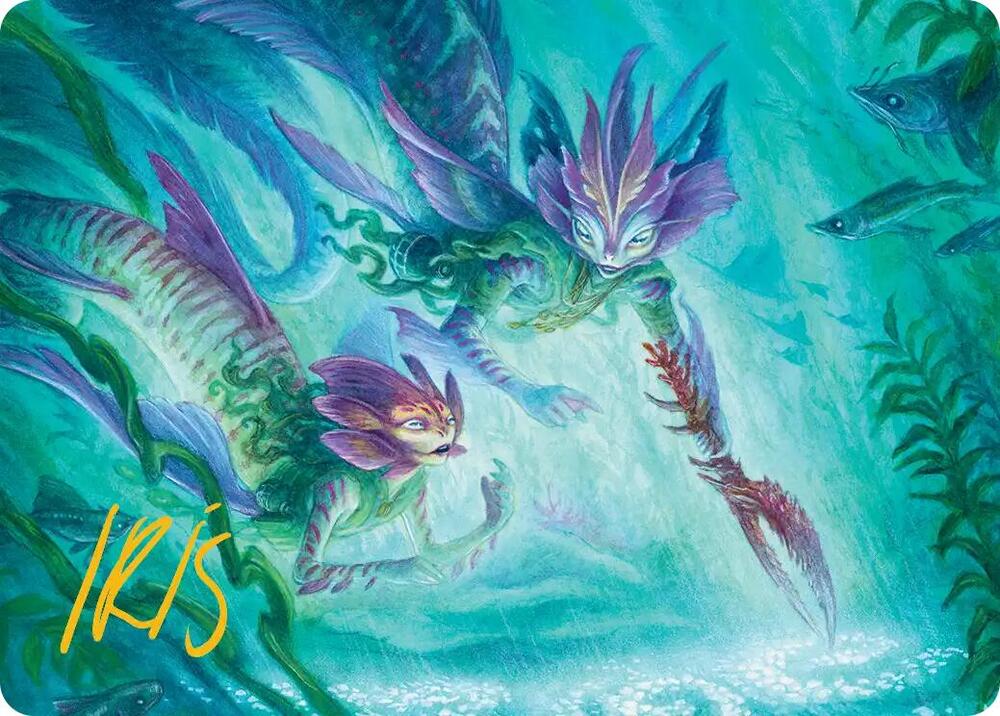 Silvergill Mentor Art Card (Gold-Stamped Signature) card image