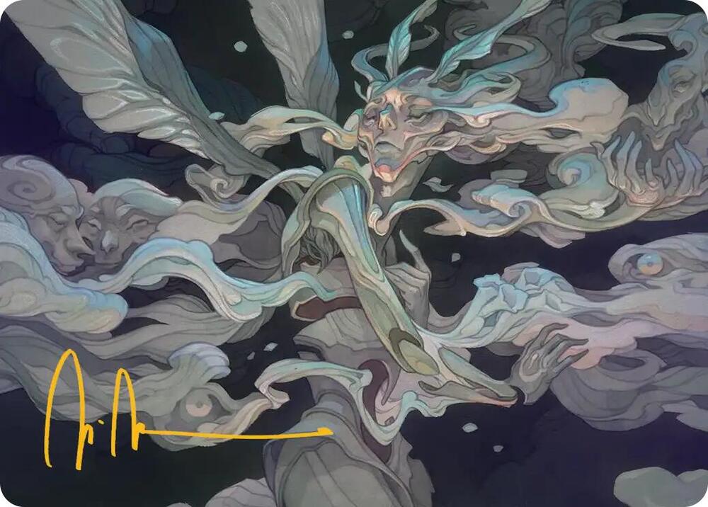 Temporal Cleansing Art Card (Gold-Stamped Signature) card image