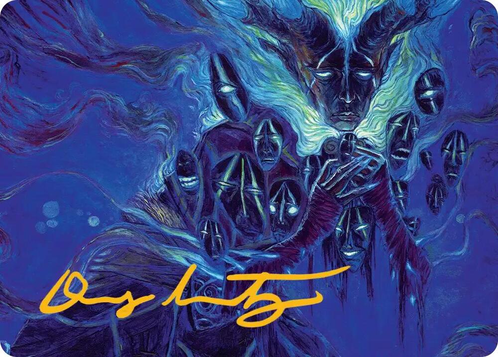 Thirst for Identity Art Card (Gold-Stamped Signature) card image
