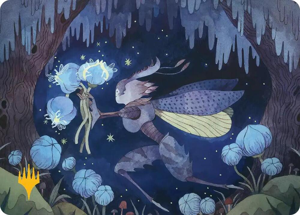 Bitterbloom Bearer Art Card (Gold-Stamped Planeswalker Symbol) card image