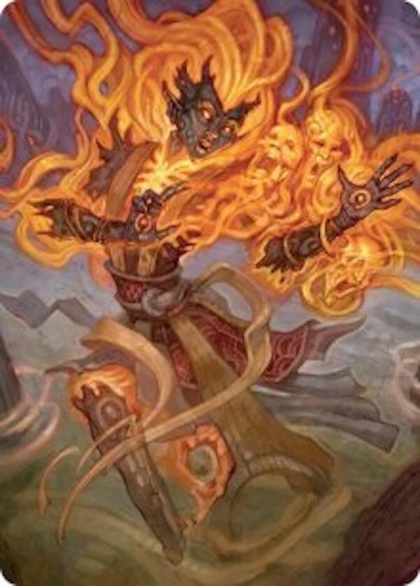 Ashling, Rekindled Art Card (33/54) card image