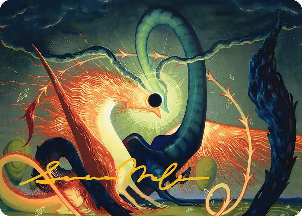 Celestial Reunion Art Card (42/54) (Gold-Stamped Signature) card image