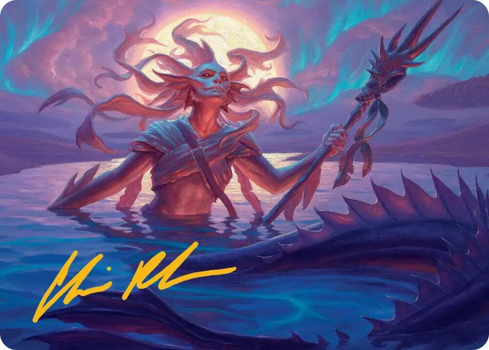 Eclipsed Merrow Art Card (Gold-Stamped Signature) card image