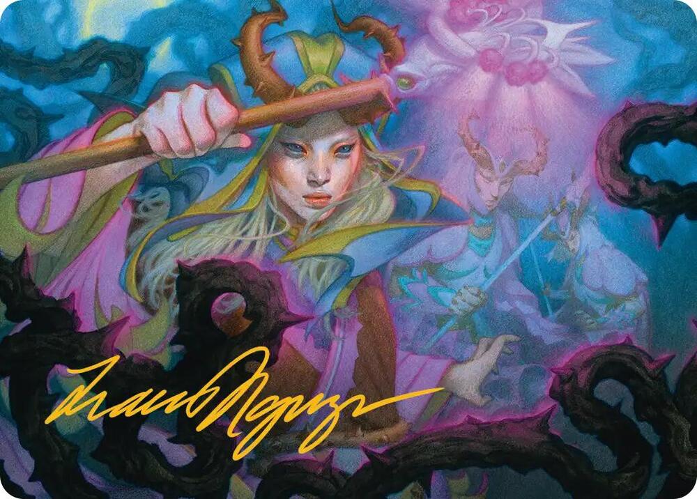 Stoic Grove-Guide Art Card (Gold-Stamped Signature) card image