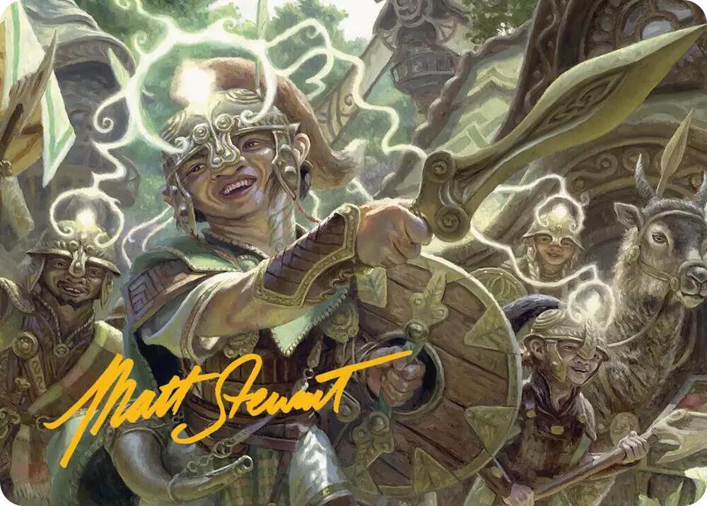 Thoughtweft Lieutenant Art Card (Gold-Stamped Signature) card image