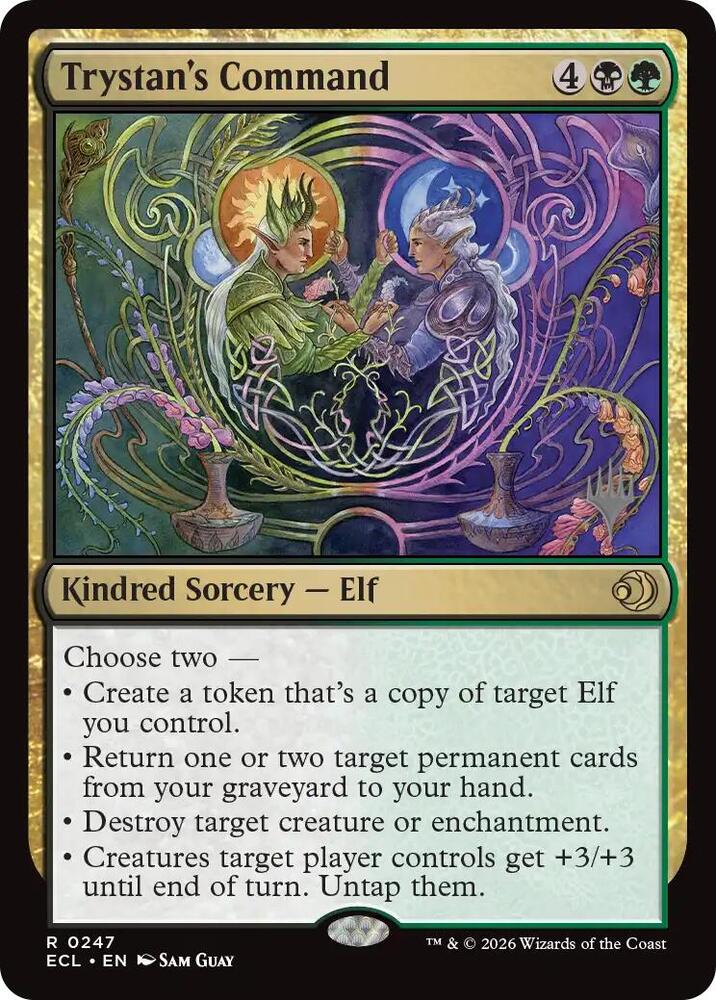 Trystan's Command card image