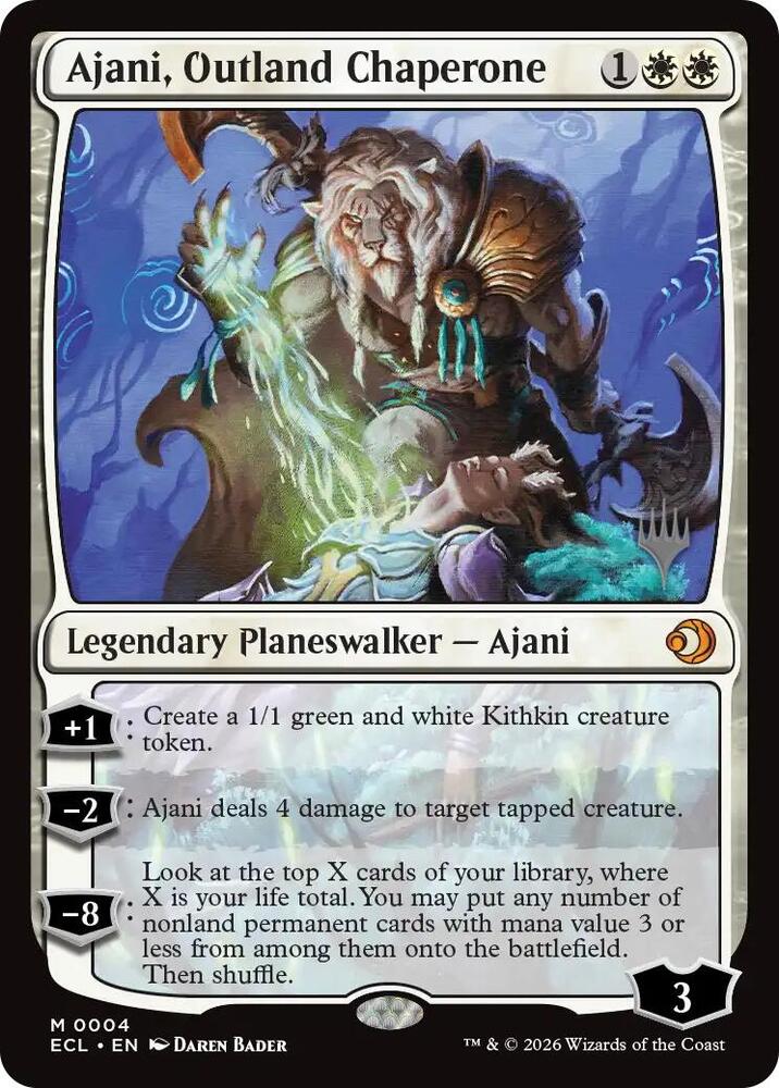 Ajani, Outland Chaperone card image
