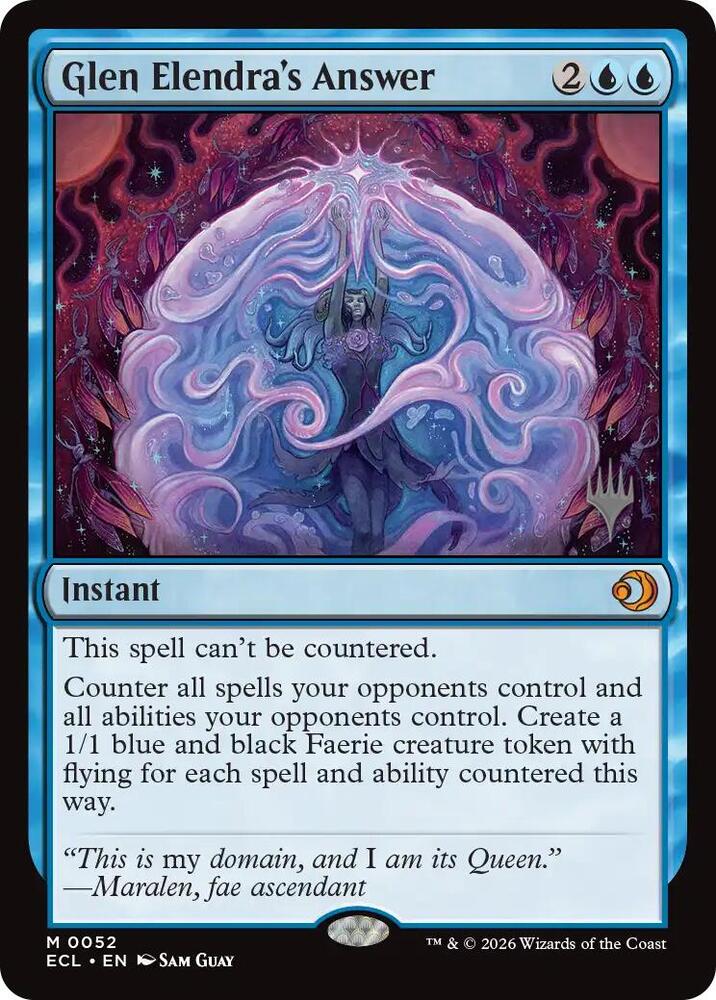 Glen Elendra's Answer card image