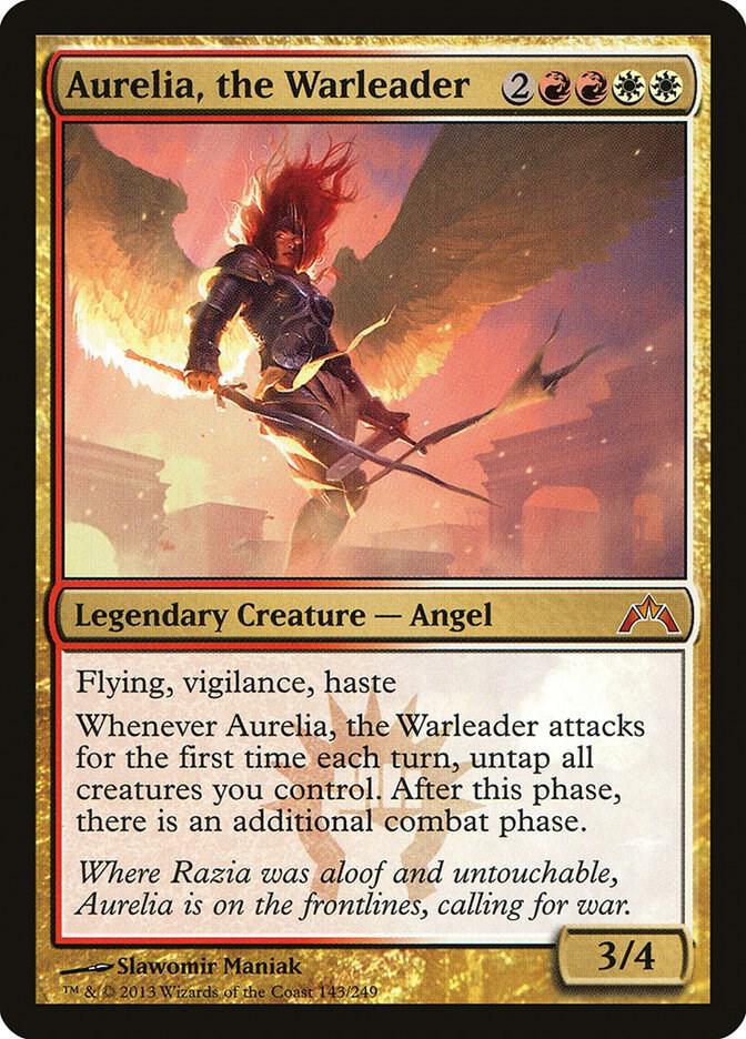 Aurelia, the Warleader card image