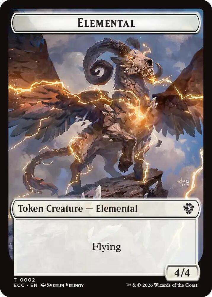 Elemental (0002) // Elemental (0009) Double-Sided Token card image