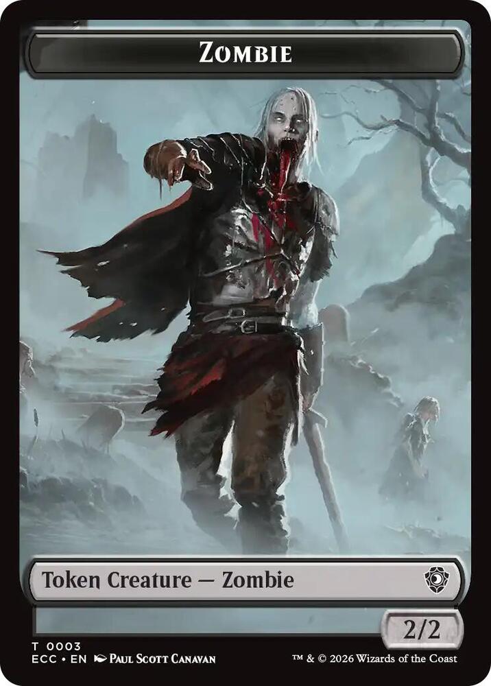 Zombie // Snake Double-Sided Token card image