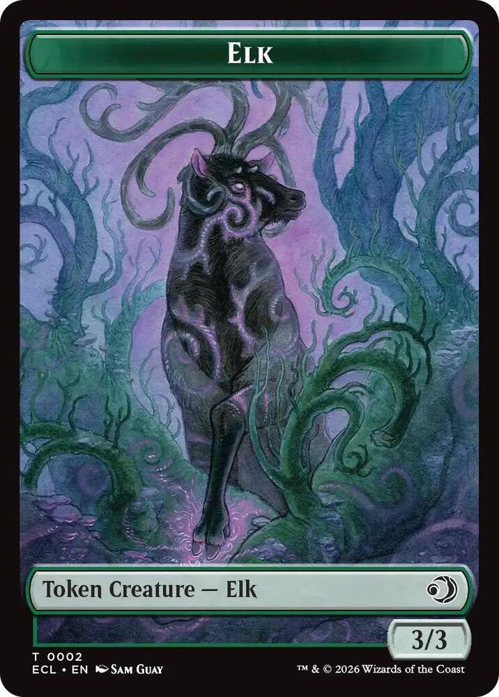 Elk // Mutavault Double-Sided Token card image