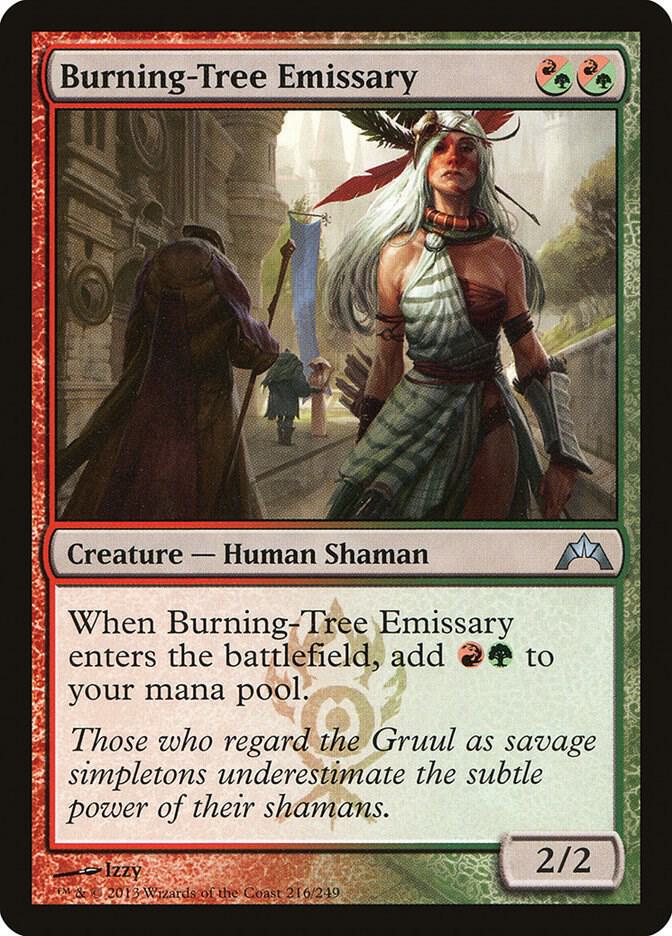 Burning-Tree Emissary card image