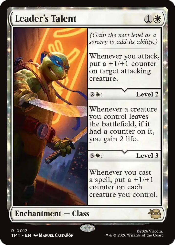 Leader's Talent card image
