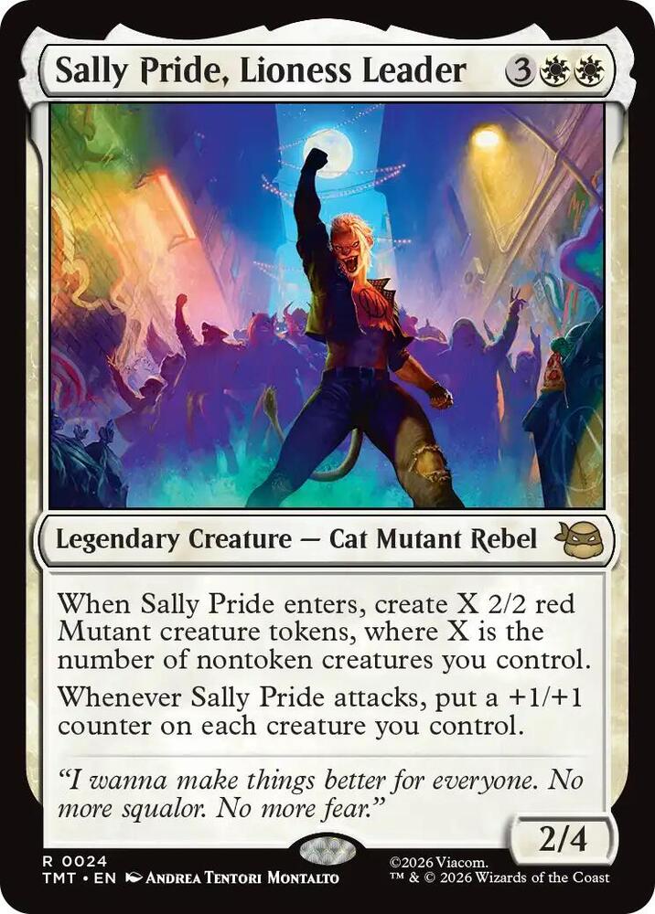 Sally Pride, Lioness Leader card image