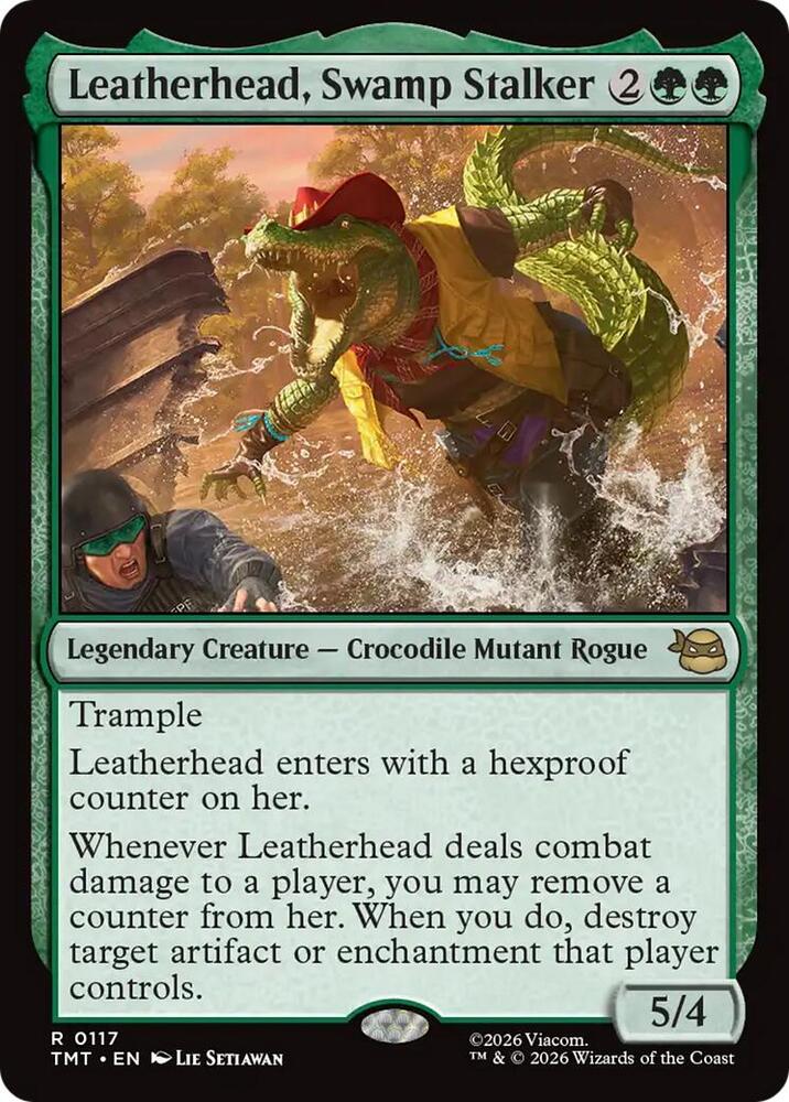 Leatherhead, Swamp Stalker card image