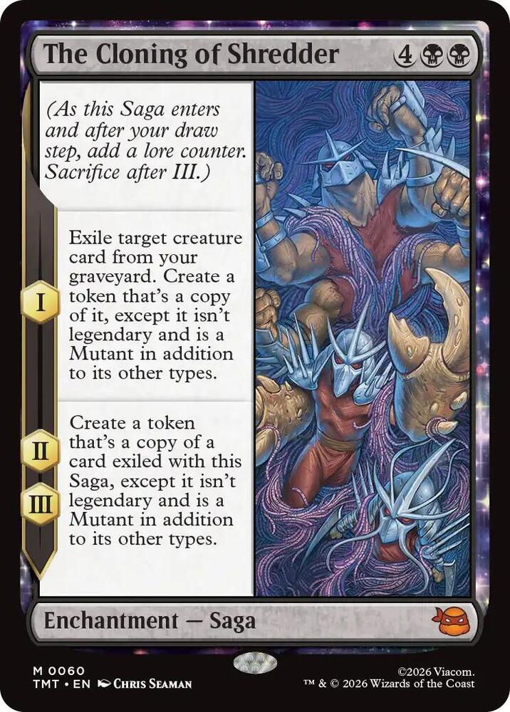 The Cloning of Shredder card image