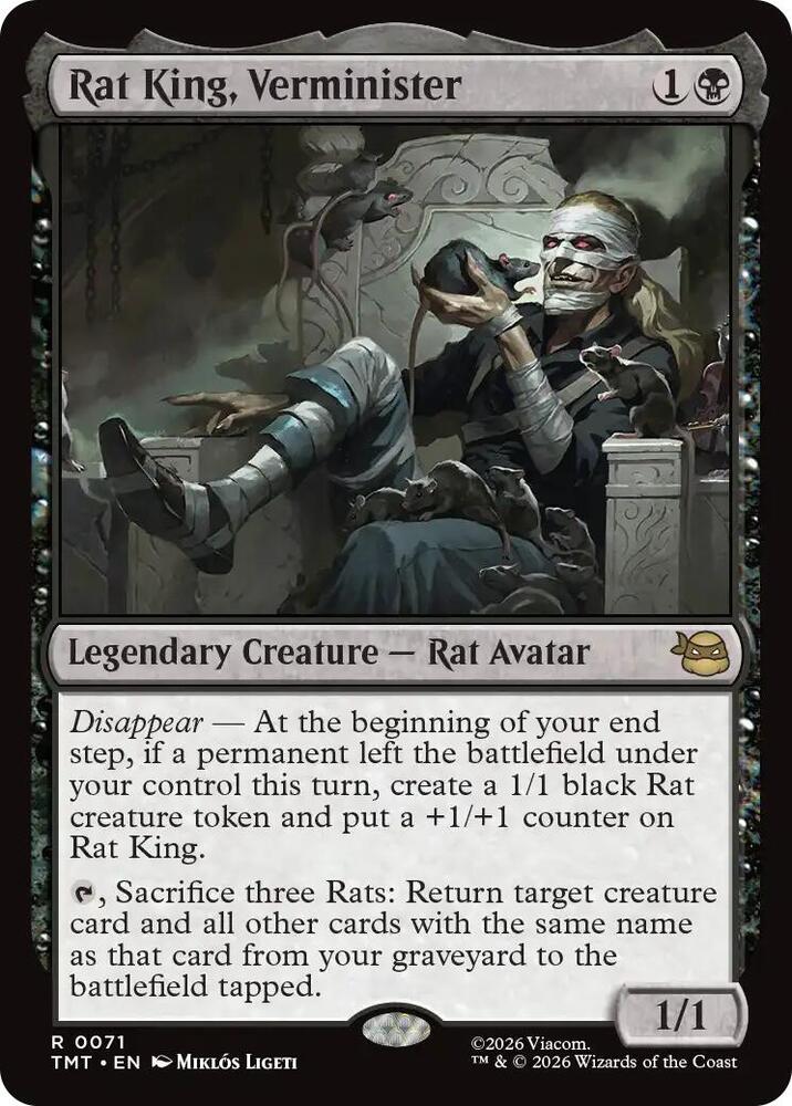 Rat King, Verminister card image