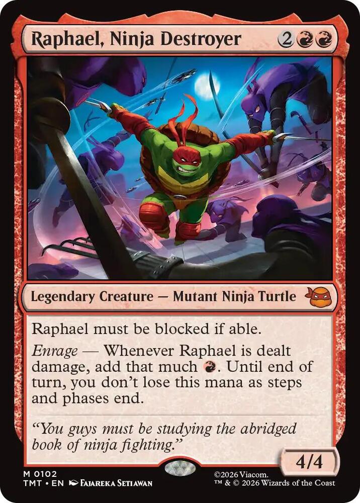 Raphael, Ninja Destroyer card image