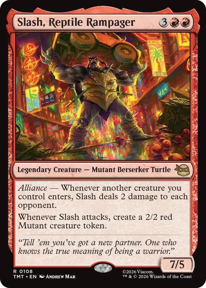 Slash, Reptile Rampager card image