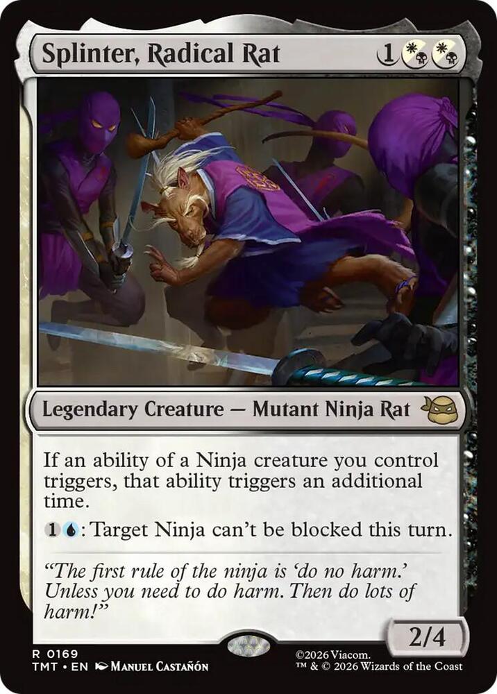 Splinter, Radical Rat card image