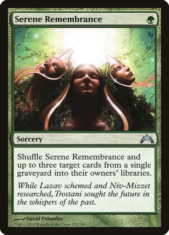 Serene Remembrance card image