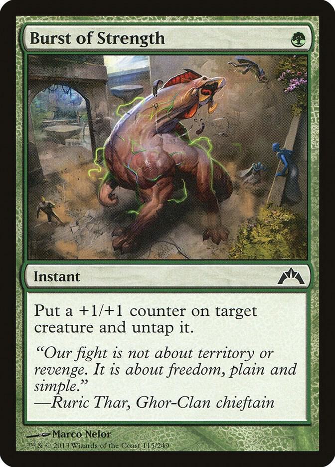 Burst of Strength card image
