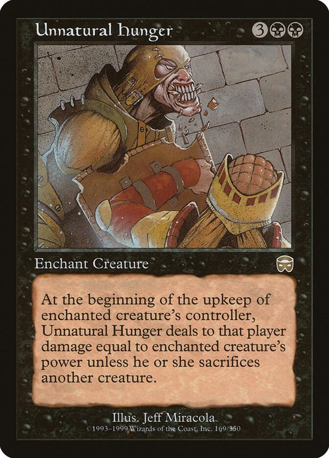 Unnatural Hunger card image